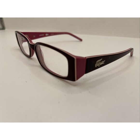 Lacoste Eyeglasses LA12221 PU Designer Frames Only Brown 50-18-130 - Picture 3 of 6